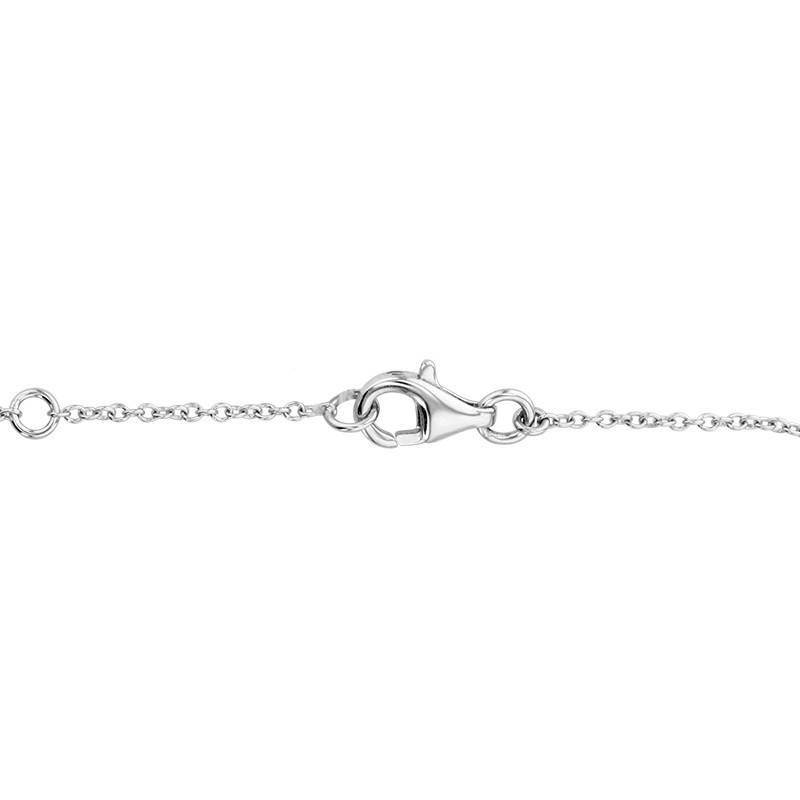 Collier Eternity Star Or Blanc 18K et Diamants - Ocarat