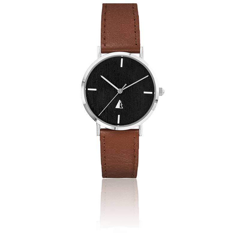 Montre Ava Acier Marron Lisse L