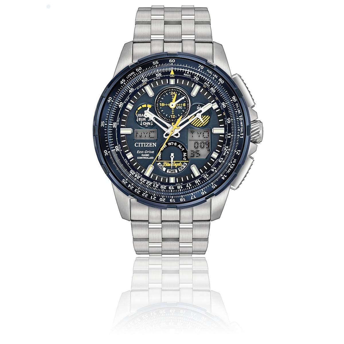 Montre Eco-Drive Skyhawk Blue Angels JY8058 - 50L -Citizen - Ocarat