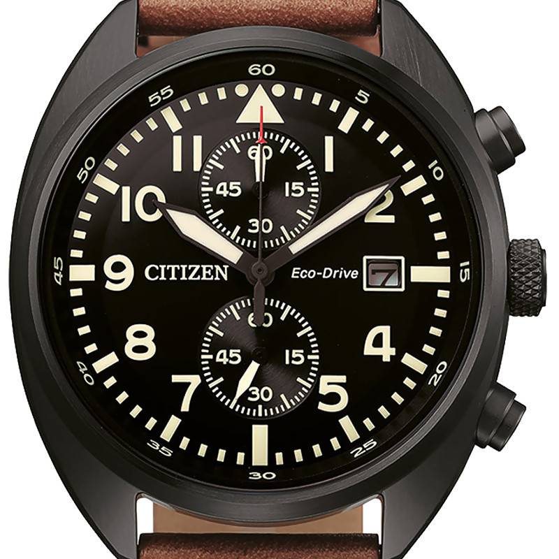 Montre Eco-Drive Chronographe CA7045-14E - Citizen - Ocarat