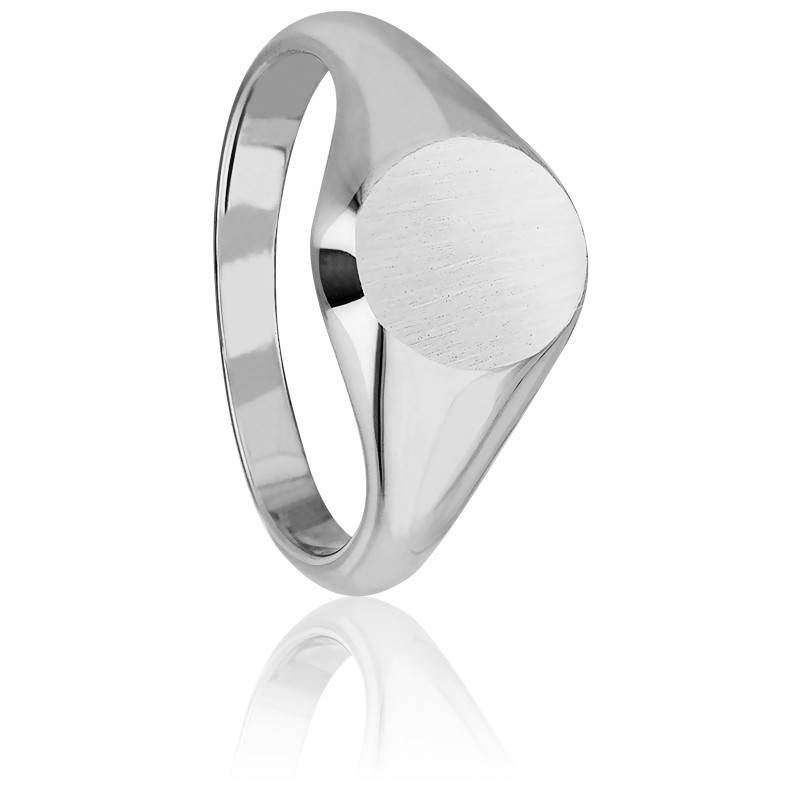 Anneau Chevalier Ovale En Argent 925/1000 – Neuf Avec étiquettes