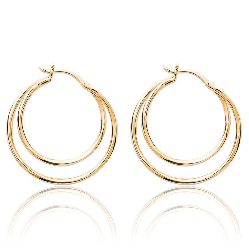 Anneaux Ouverts 12x1.15 Mm - Fabrication Européenne - Placage Argent Fin X20