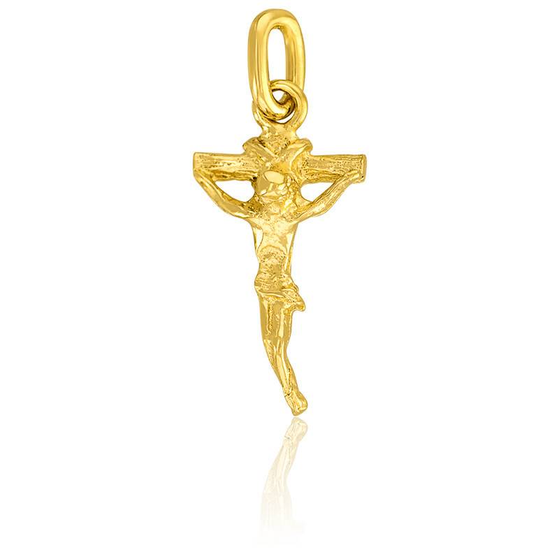 Pendentif Crucifix En Or 10 Carats - Marque BAYAM - Neuf Sans Emballage