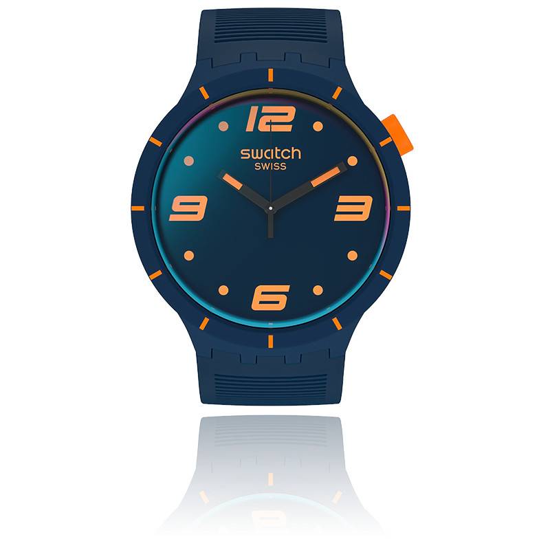 Montre Big Bold Futuristic Blue SO27N110 - Swatch - Ocarat