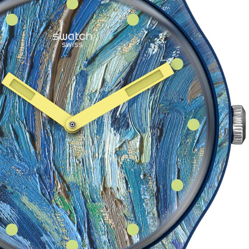 Montre Moma The Starry Night By Van Gogh SUOZ335 - Swatch - Ocarat