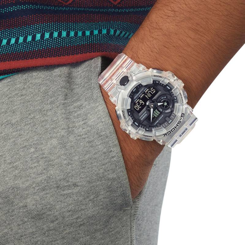 Montre G-Shock Transparent Skeleton GA-700SKE-7AER - Casio - Ocarat