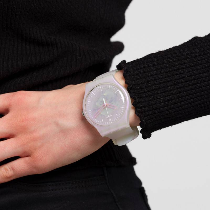 Montre New Gent Pink Mist SUOK155 - Swatch - Ocarat