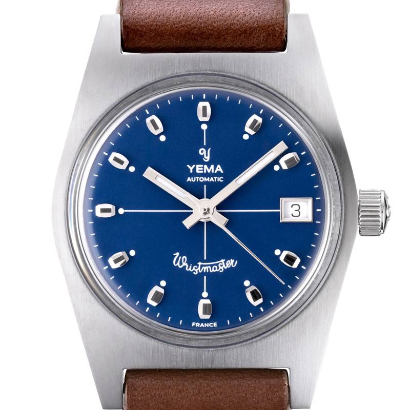 Montre Wristmaster Adventurer Bleue Yema Ocarat