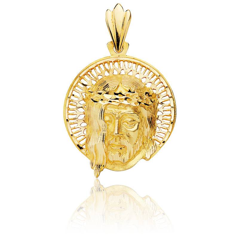 Pendentif Croix En Or Jaune 750‰ (18 Carats) – 4.40 G – Bijou D'occasion En Parfait état