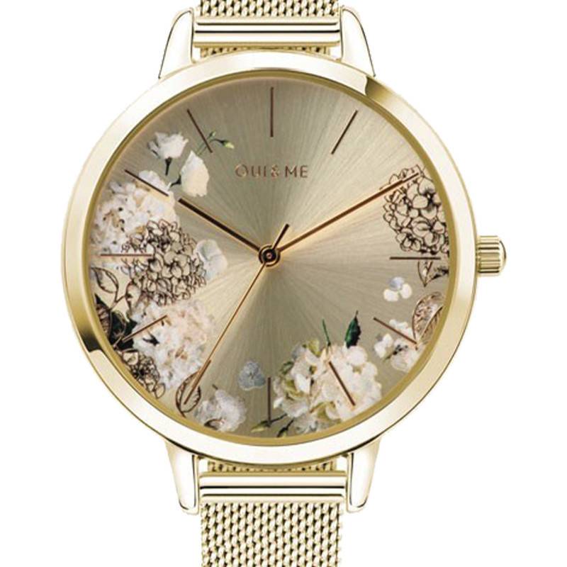 Montre Fleurette 34mm Gold ME010151 Oui Me Ocarat