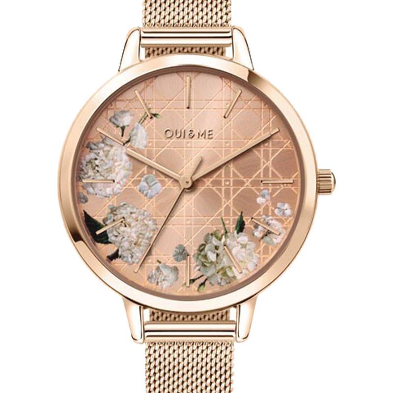 Montre Fleurette 34mm Rose Gold ME010105 Oui Me Ocarat