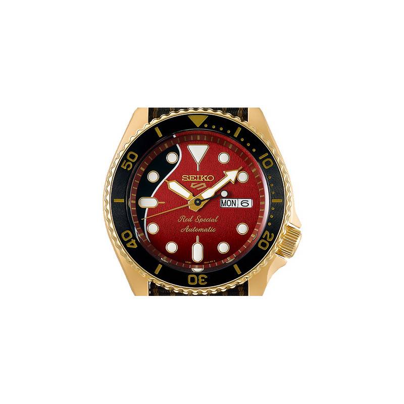 Montre Seiko 5 Sports Suits SRPD69K1 Rouge | Montres and Co