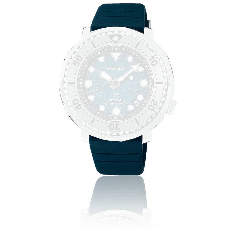 Bracelet De Montre Seiko Prospex En Silicone Noir - 20mm - Réf. R03E011J0 Pour SBDC10