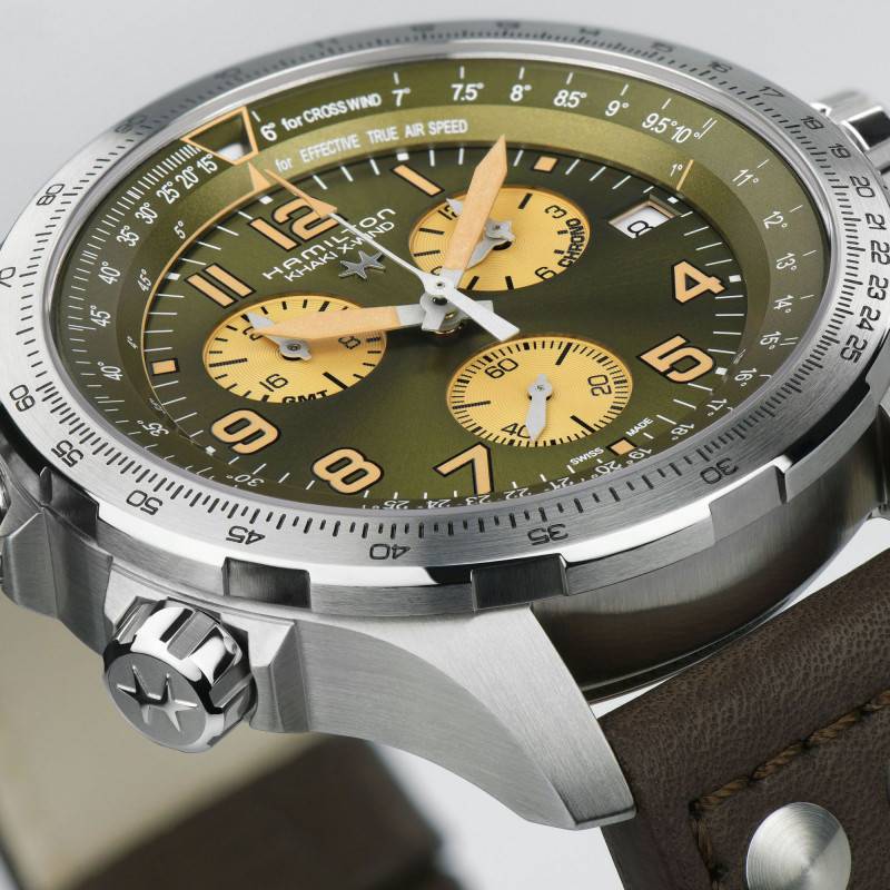 X Wind Montre X-Wind GMT Chrono Quartz - H77932560 - Hamilton - Ocarat