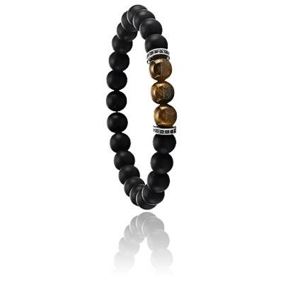 Bracelet Oeil De Tigre Homme - Roc Par