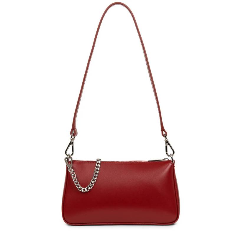 Sac Trotteur Lancaster Suave Even - Cuir De Vachette - 22x12,5x5 Cm - Noir