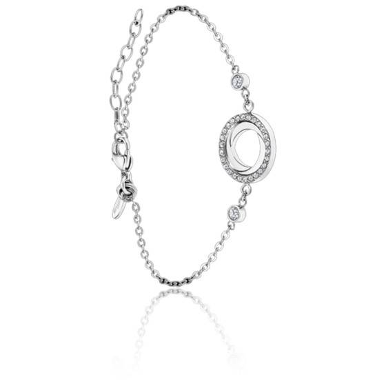 Bracelet Cercle Anneau Plaqué Or 14 Carats - Fait Main, Neuf, Emballage Cadeau Inclus