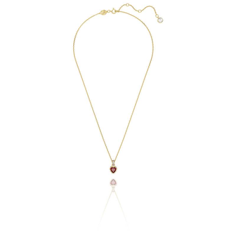 Collier coeur SC Crystal orné de Cristaux scintillants