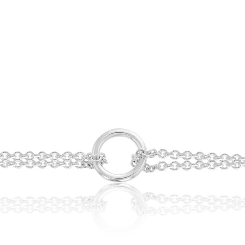 Bracelet chaîne forçat double tour | argent 925 | Alt Paris